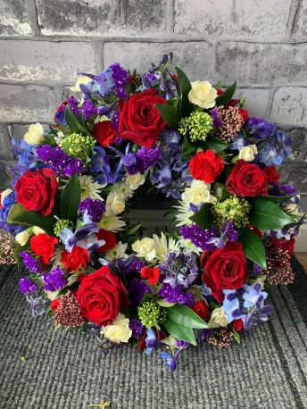 Red, White & Blue Wreath